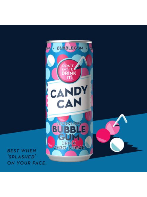 Candy Can Sugar-free carbonated soft drink 12x330ml 
