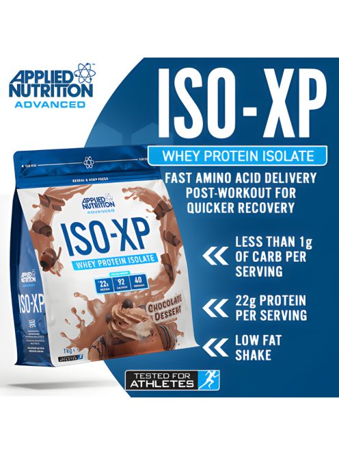 Applied ISO-XP Protein  - Tejsavófehérje izolátum - csokoládé - 1kg
