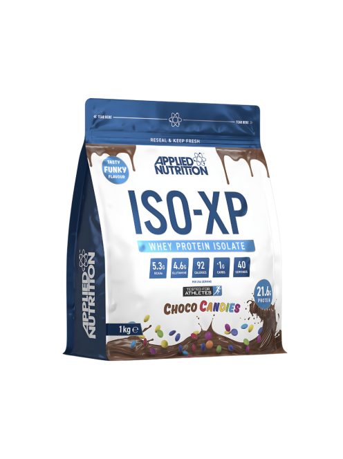 Applied ISO-XP Protein  - Tejsavófehérje izolátum - csokis cukorka - 1kg
