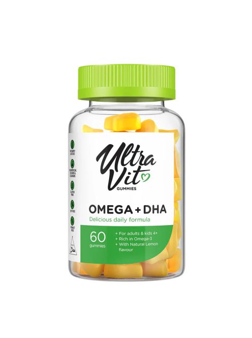 Vplab - Ultravit Omega + DHA Gummies