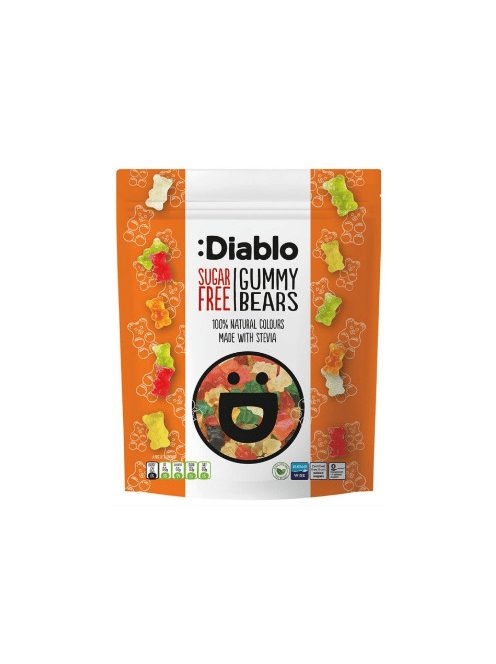 Diablo - Sugar free gummy bears 75g
