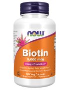 Now Foods Biotin 5000mcg 120 vcaps.