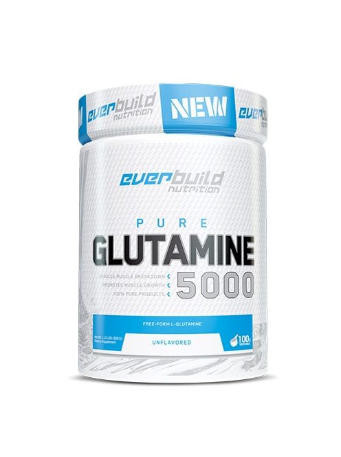 EverBuild Nutrition GLUTAMINE 5000™ - 500g 100% pure pharmaceutical grade