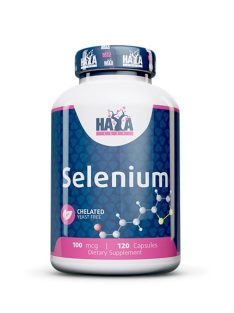   Haya Labs -  Selenium /Chelated -yeast free/ 100mcg. / 120 caps - Szelén