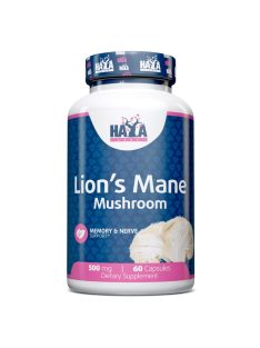   HAYA LABS - Lion's Mane Mushroom 500mg. / 60 Caps - Brain function