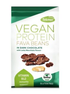   Tekmar - Vegan Protein Snack 11x140g -  Fava beans in dark chocolate with latte macchiato flavour