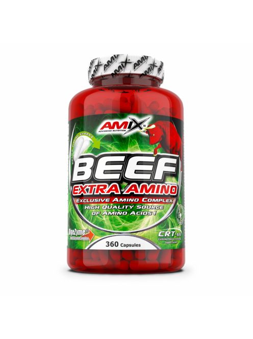 AMIX Nutrition - Beef Extra Amino 198 caps / 360 caps - 360 - Marha aminosav tabletta