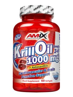 AMIX Nutrition - Krill Oil 1000mg / 60 pc softgelscaps.